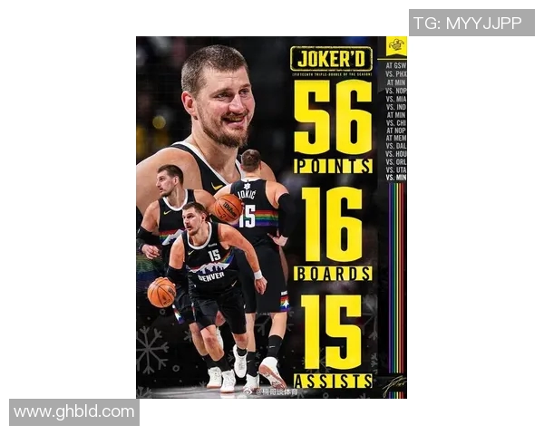 掘金约基奇巧妙策应引领球队攻防转换展现全能球星风采